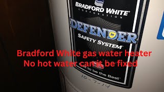 Bradford White gas water heater not working [upl. by Warga171]