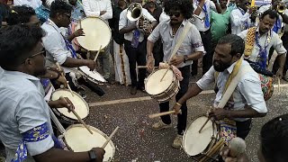 തീപാറുന്ന പ്രകടനം Ne vada themmadi song band set Ragadeepam Mundathikkod bandset [upl. by Itram494]