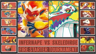 INFERNAPE vs SKELEDIRGE  Fire Starter Pokémon Tournament Battle 6 [upl. by Grim]