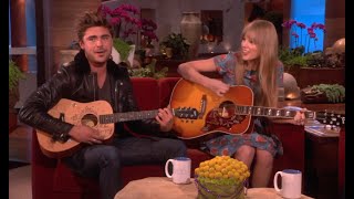 Taylor Swift and Zac Efron Sing a Duet [upl. by Shepherd]