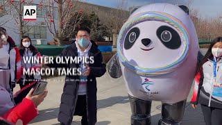 Winter Olympics Mascot Takes Beijing by Storm [upl. by Iot]