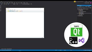 visual c Qt 09 Text Editor Example part 2 [upl. by Tisbee448]