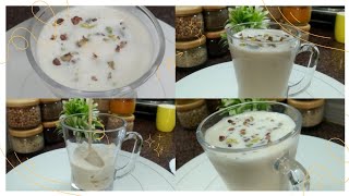 Healthy Dry fruit Milkshake  Add icecream if you want  cashews  pista  dates  Subscribe [upl. by Nnylkcaj]