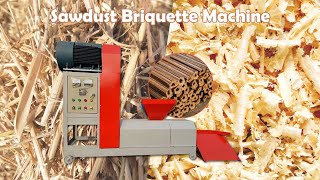 Best Briquette Making Machine  Sawdust Briquette Machine with Good Price [upl. by Pugh]