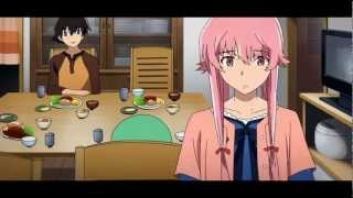 Future Diary ep07 quotYoure awesome Gasai Yunoquot The Fifth Reisukes Battle 2 [upl. by Norward332]