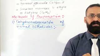 Preparation Of Alkynes by Dehydrohalogenation of Vicinal Dihalides amp Dehalogenation of Tetrahalides [upl. by Nolram]