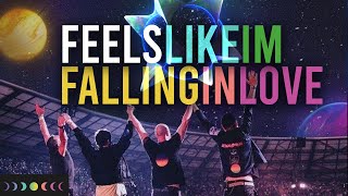 Coldplay  feelslikeimfallinginlove Music Video [upl. by Milas]