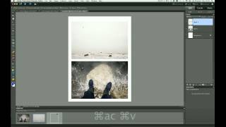 How to create a diptych in Adobe Photoshop Elements 10 [upl. by Irehs]