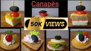 quotEasy and Quick Appetizer CanapésquotquotVariety of Canapésquot  Chef Suneel [upl. by Sukramaj28]