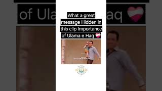 What a great message Hidden in this clip Importance of Ulama e Haq ❤️‍🩹 [upl. by Asennav]