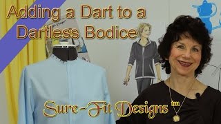 How to Add a Bust Dart by SureFit Designs™ [upl. by Akenehs]