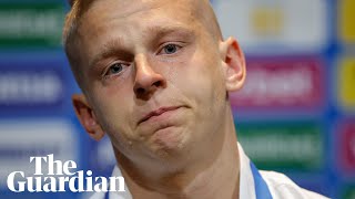 Today its Ukraine but tomorrow it can be you says tearful Oleksandr Zinchenko [upl. by Tnecnev397]