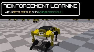 Reinforcement Learning with Quadruped Robot Bittle and NVIDIA Isaac Gym Almost Walking [upl. by Nunnery]