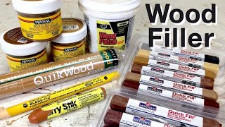 Wood Filler amp Putty for Furniture Repair  Woodworking How to [upl. by Fowle209]