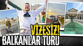 VİZESİZ BALKANLAR TURU [upl. by Sirois915]