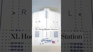 XL HoopMaster Station hoopmaster mightyhoops embroidery [upl. by Inirt]