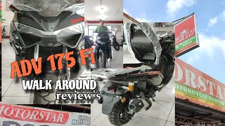 ADV175 Fi Motorstar Walk Around Review [upl. by Jacquet]