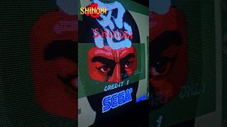 Shinobi De Bar arcade fliperama sega shinobi system16 megadrive [upl. by Horatia]