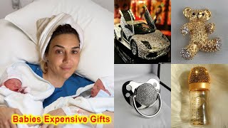 Preity Zinta Twins Babies Expensive Gifts from Bollywood Stars [upl. by Munshi]