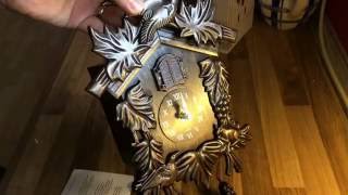 Cuckoo clock unboxing and Assembly instructions [upl. by Ahcsrop]