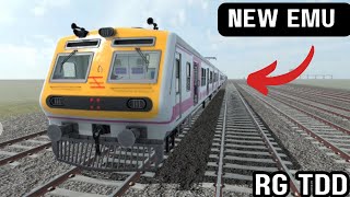 New Update Released 🔥  New EMU Train Added  RG Train Tech Demo  Hindi Gameplay [upl. by Aisetra]