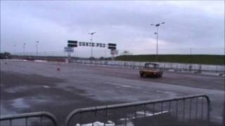 Scimitar SS1 1800ti Drifting at Santa Pod [upl. by Ynagoham401]