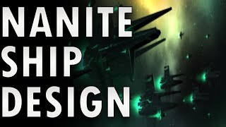 Stellaris Nanite Swarmer Ship Design  The Machine Age [upl. by Aikcir646]