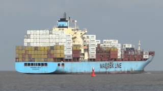 MAERSK BALI auf der Weser [upl. by Mendoza601]