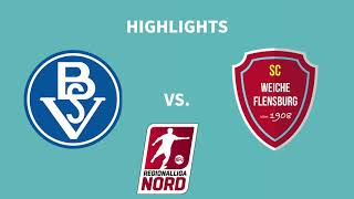 4 Spieltag Regionalliga Nord 2324  Bremer SV  SC Weiche Flensburg 08  Highlights [upl. by Sorazal]