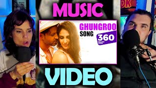 Ghungroo Song REACTION  WAR  Hrithik Roshan Vaani Kapoor  Arijit Singh Shilpa  Vishal [upl. by Saunderson]