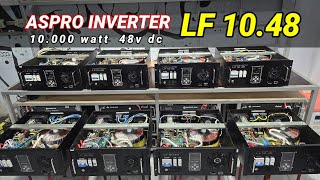 ASPRO INVERTER LF 1048  10000W 48V [upl. by Sucramaj11]