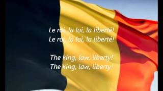 Belgian National Anthem  quotLa Brabançonnequot FRDENLEN [upl. by Assylla]