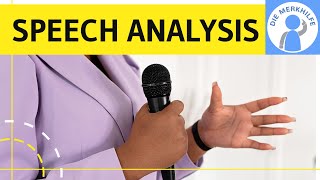 Political speech analysis  Politische Reden in Englisch analysieren  Aufbau Gliederung Inhalt [upl. by Karli]