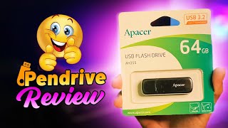 পেনড্রাইভ Apacer AH355 64GB Pendrive Review and Price [upl. by Ahsiena638]