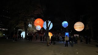 Lighting festival in Oslo Norway [upl. by Ragnar22]