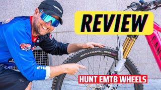 HUNT E ALL MOUNTAIN WHEELSET REVIEW [upl. by Olodort]