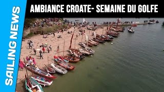 Ambiance croate à lîle d Arz  Semaine du Golfe 2015 [upl. by Corin]