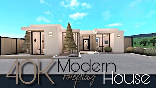 BLOXBURG 40K MODERN FAMILY HOUSE  NOGAMEPASS [upl. by Mufinella]