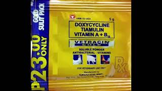 Vetracin Gold at Dextrose Powder para sa matamlay na aso [upl. by Llebana481]