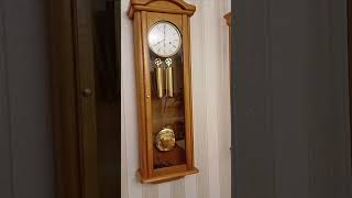 Wanduhr SeilzugRegulator Wallclock Kieninger Germany [upl. by Enawtna931]