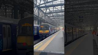 ScotRail Class 320  Departing Glasgow Central Platform 11 Bound For Newton [upl. by Ynnavoig]