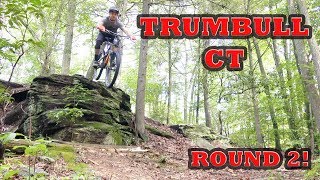 Mountain Biking Trumbull CT  Round 2 [upl. by Hama970]