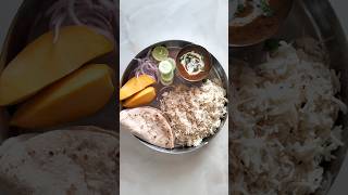 Dal Makhani Thali  Thali Recipe 🍱 thali dalmakhani [upl. by Nyrroc]