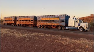 Road Trains Outback Australia [upl. by Assilana]