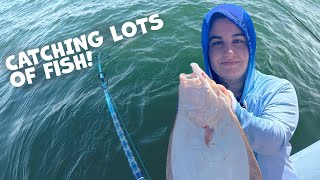 Catching BIG FLUKE on the King Cod [upl. by Theodor]