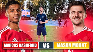 Rashford vs Mount Football Challenges [upl. by Alasteir]