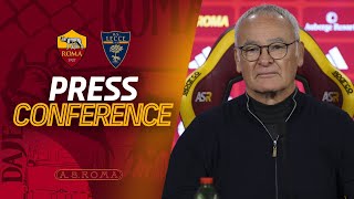 🟨 LIVE 🟥 LA CONFERENZA STAMPA DI CLAUDIO RANIERI IN VISTA DI ROMALECCE [upl. by Yuh874]