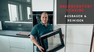 Entferne und reinige deine Backofentür amp Scheibe in nur wenigen Schritten Siemens Backofenscheibe [upl. by Calley421]