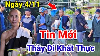 Thầy Minh Tuệ Đi Khất Thực Sáng Nay Ngày 411 Ai Gặp Thầy Minh Tuệ Cũng Vui Mừng Khất Thực 3 nhà [upl. by Madelin]