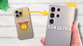 10 Reasons WHY the S24 Ultra is BETTER than the iPhone 16 Pro Max [upl. by Nagaek]